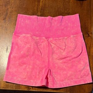 Zenana acid wash athletic shorts